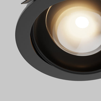 Maytoni downlight Lens LED 3000K 12W 70° вграден кръгъл осветител