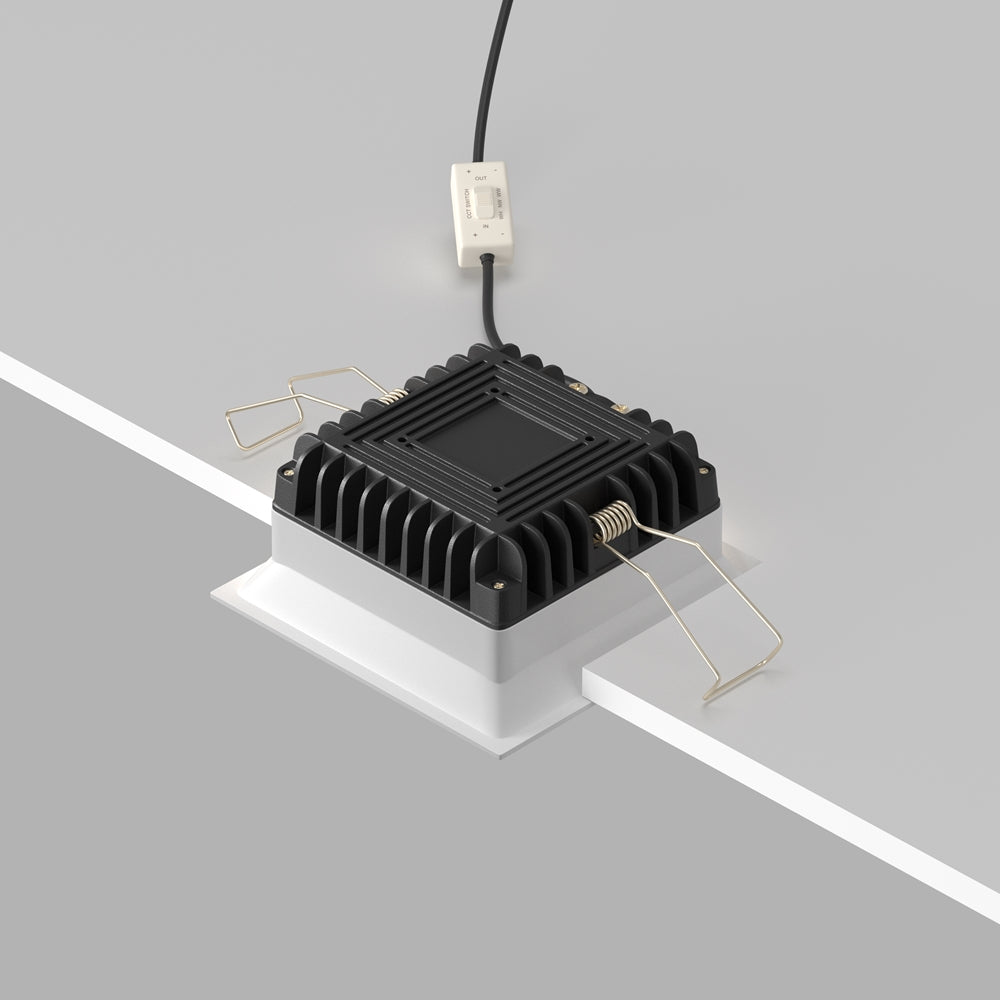 Maytoni downlight Okno LED 100° вграден квадратен осветител
