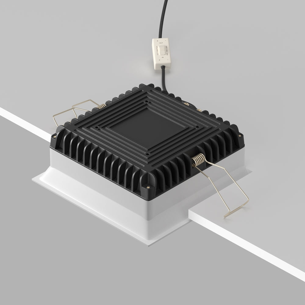 Maytoni downlight Okno LED 100° вграден квадратен осветител