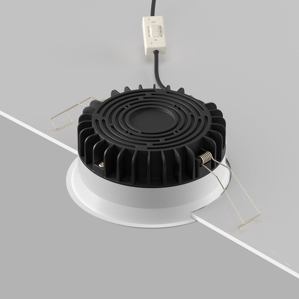Maytoni downlight Okno LED 100° вграден кръгъл осветител