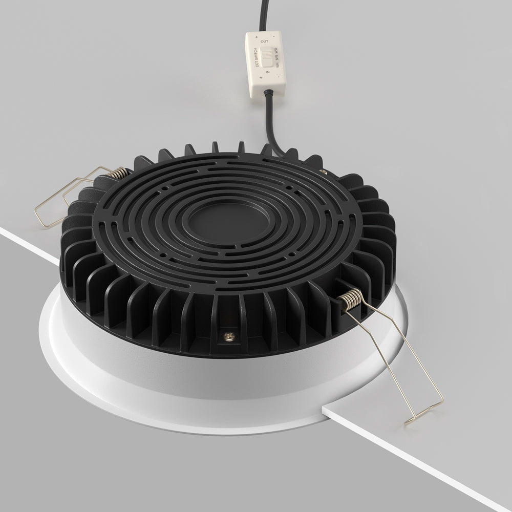 Maytoni downlight Okno LED 100° вграден кръгъл осветител