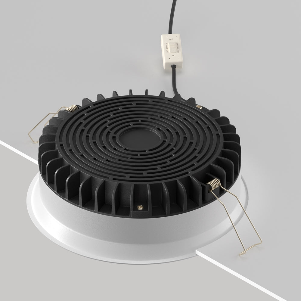 Maytoni downlight Okno LED 100° вграден кръгъл осветител