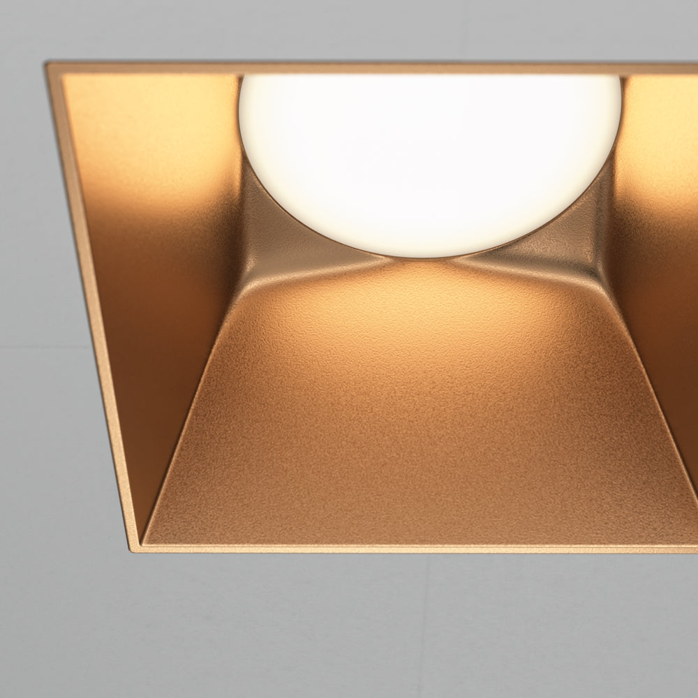 Maytoni downlight Share GU10 вграден квадратен осветител
