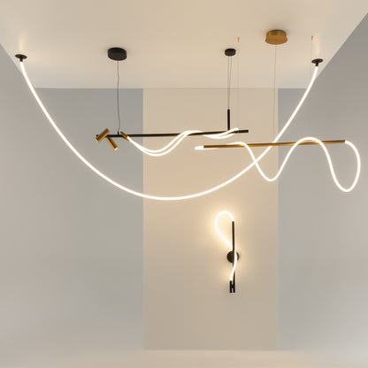 Maytoni Tau LED висящо линейно осветително тяло