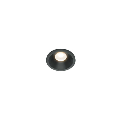 Maytoni downlight Zoom LED 60° вграден кръгъл осветител, черен