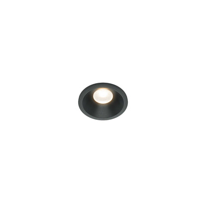 Maytoni downlight Zoom LED 60° вграден кръгъл осветител, черен