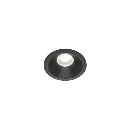 Maytoni downlight Zoom LED 60° вграден кръгъл осветител, черен