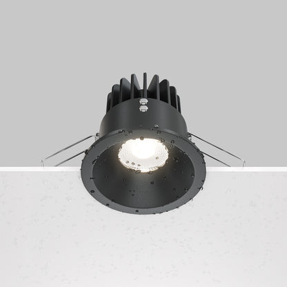 Maytoni downlight Zoom LED 60° вграден кръгъл осветител, черен