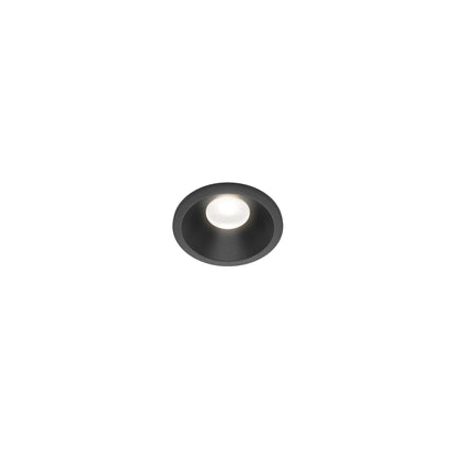 Maytoni downlight Zoom LED 60° вграден кръгъл осветител, черен
