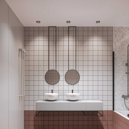 Maytoni downlight Zoom LED 60° вграден кръгъл осветител, черен