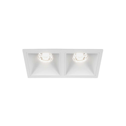 Maytoni downlight Alfa LED 10W 36° вграден квадратен осветител, бял