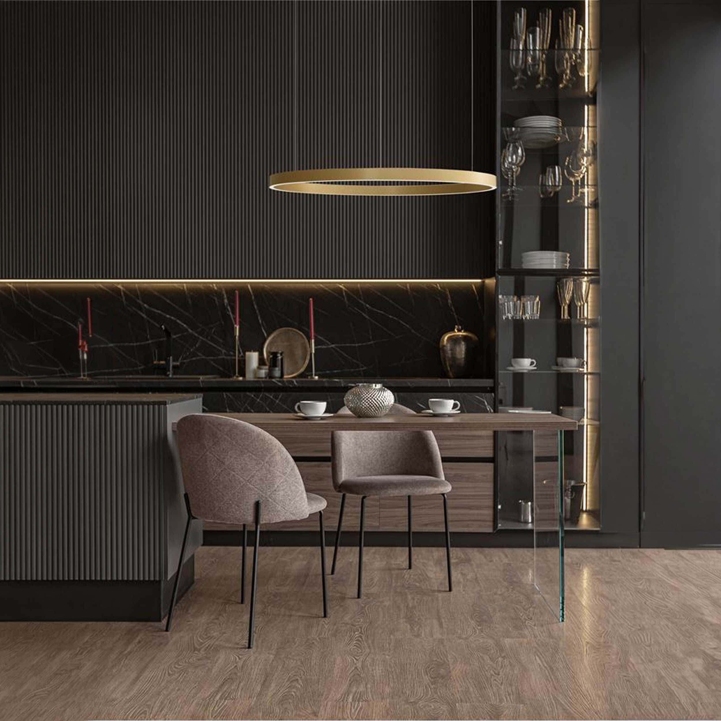 Nova Luce Elowen LED висящо кръгло осветително тяло