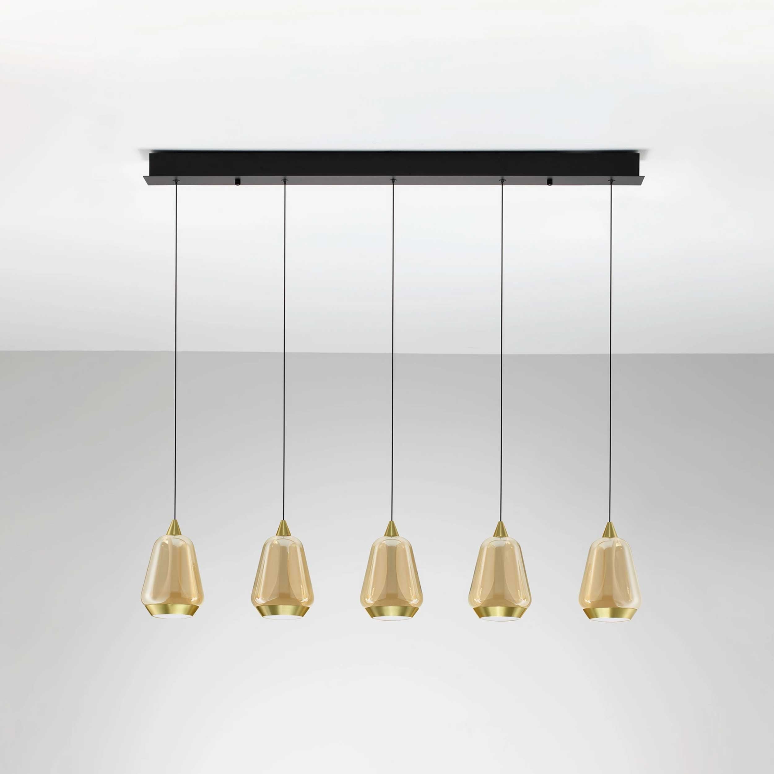 Nova Luce Alish LED висяща лампа с удължена форма