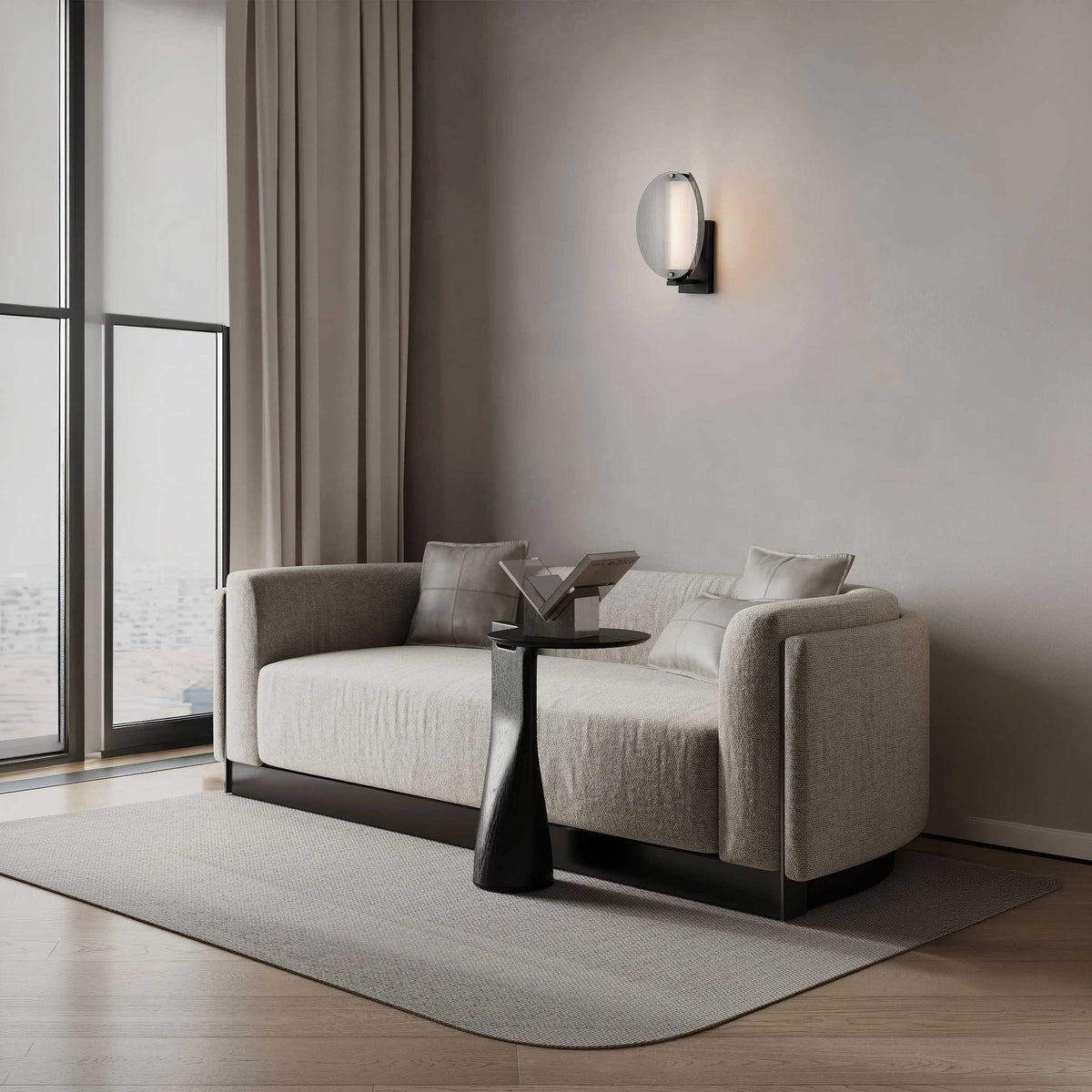 Nova Luce Noir LED стенна лампа