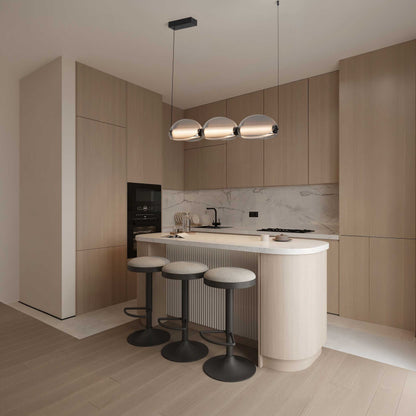 Nova Luce Noir LED висяща лампа с удължена форма