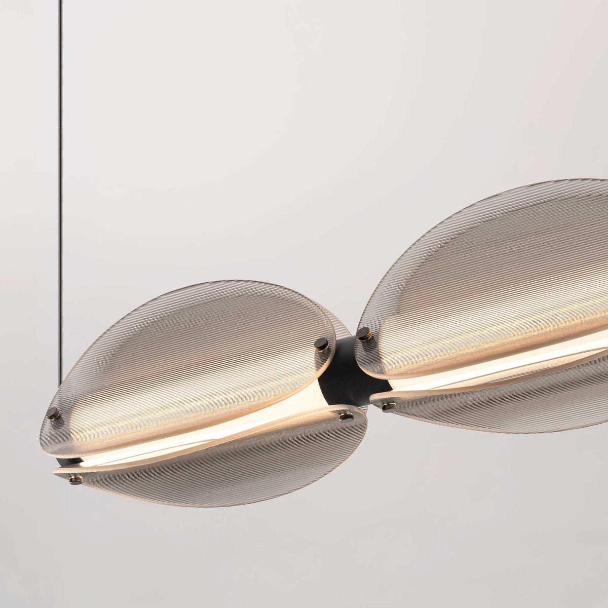 Nova Luce Noir LED висяща лампа с удължена форма