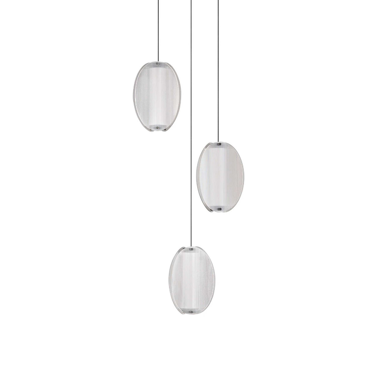 Nova Luce Noir LED висяща лампа с вертикална осветяваща ос