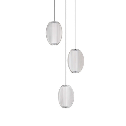 Nova Luce Noir LED висяща лампа с вертикална осветяваща ос