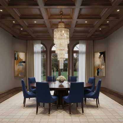 Maytoni Niagara E14 висящ кристален полилей