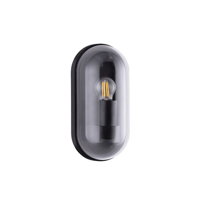 Nova Luce Amel E27 nástěnné oválové svítidlo IP65