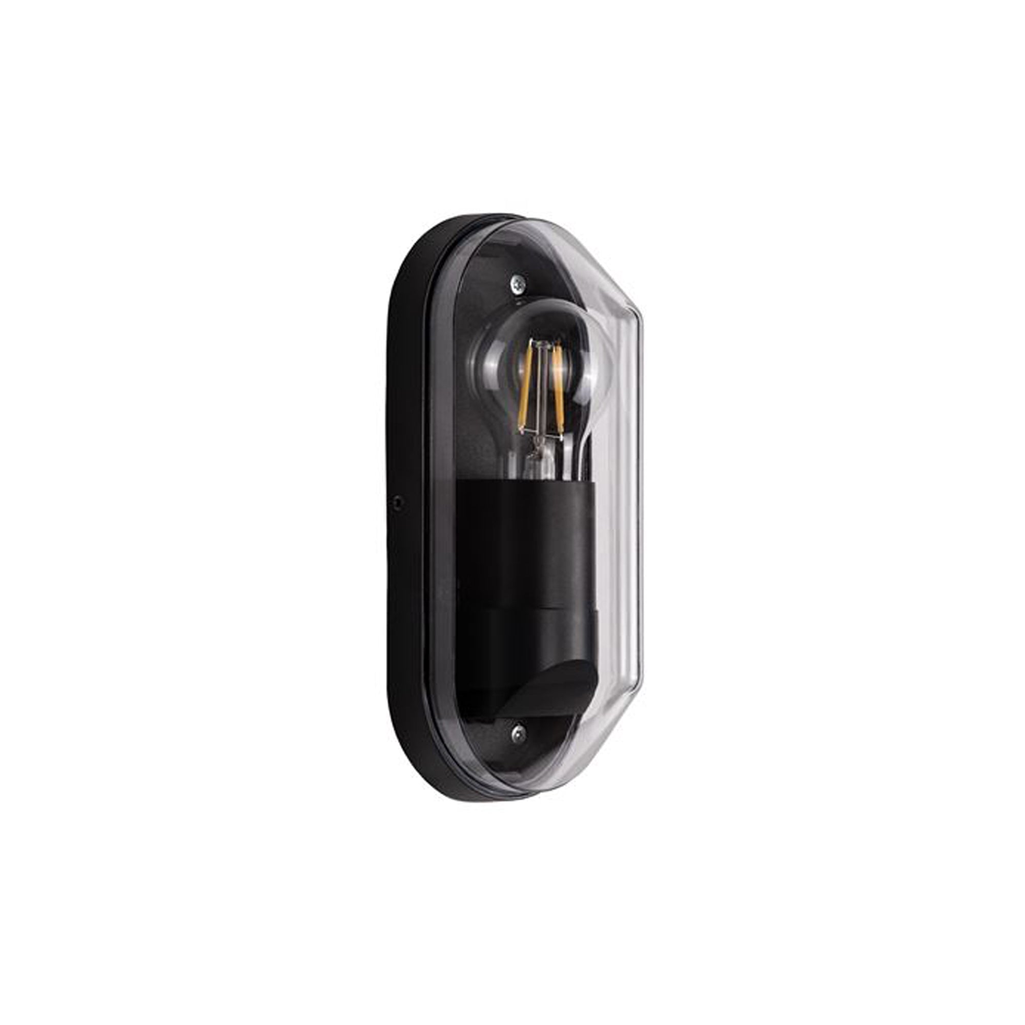 Nova Luce Amel E27 nástěnné oválové svítidlo IP65