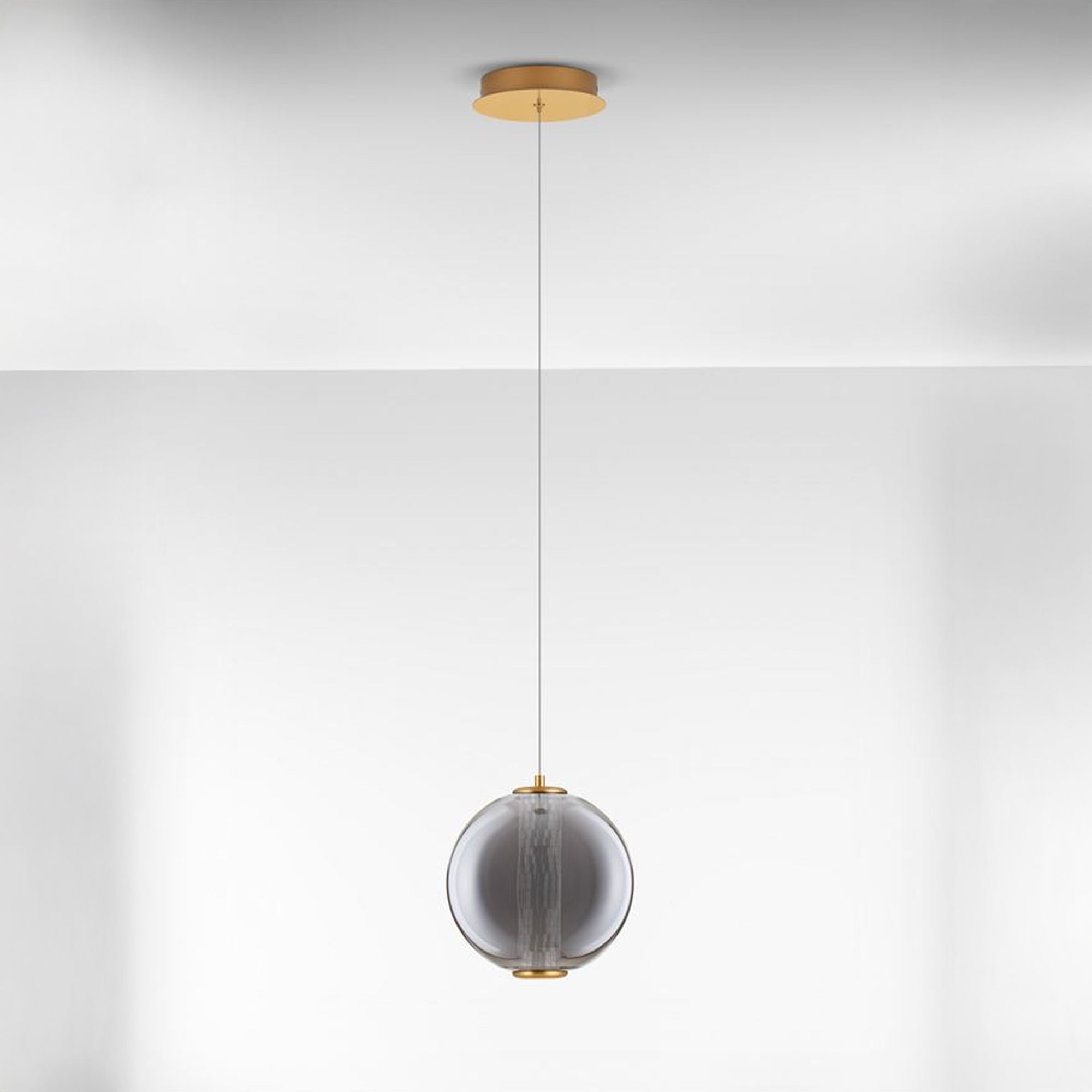 Nova Luce NAVI LED skleněné závěsné svítidlo