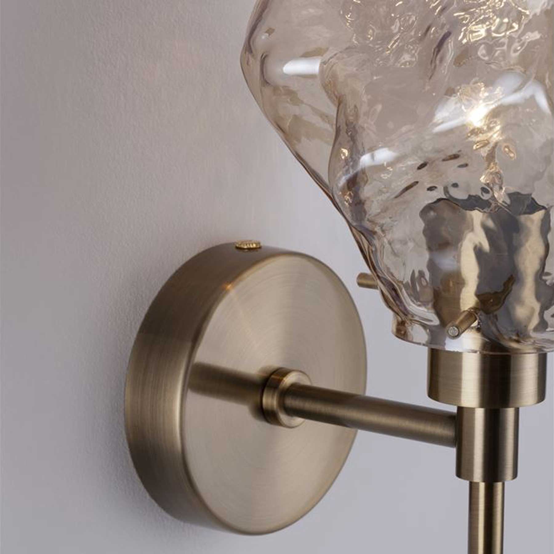 Nova Luce Odelle E14 nástěnné skleněné svítidlo