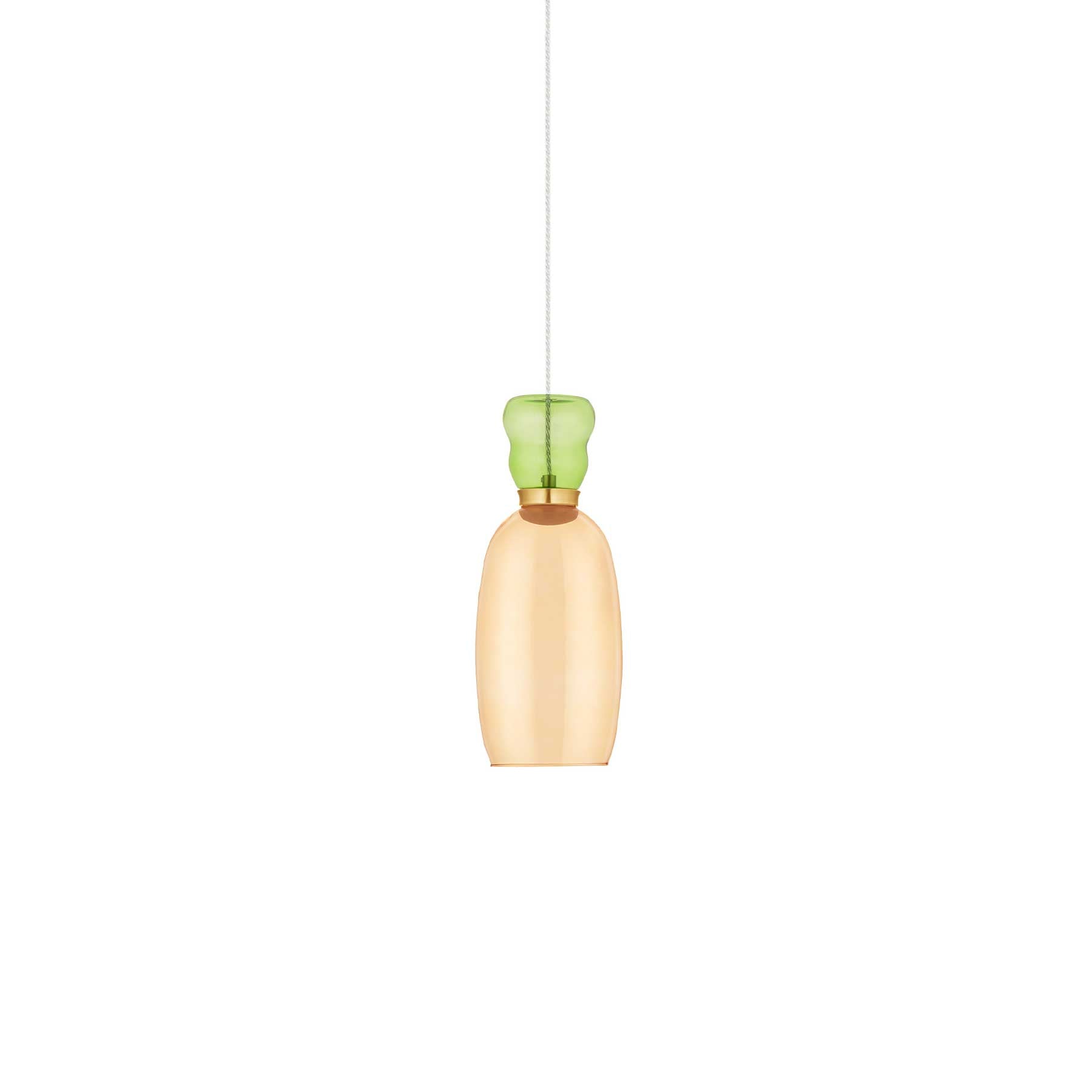 Nova Luce Pluma LED skleněné závěsné svítidlo