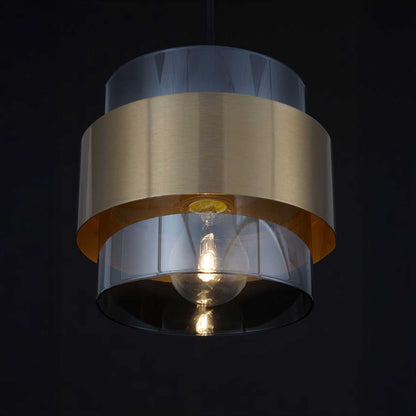 Стъклена висяща лампа Nova Luce Sianna E27