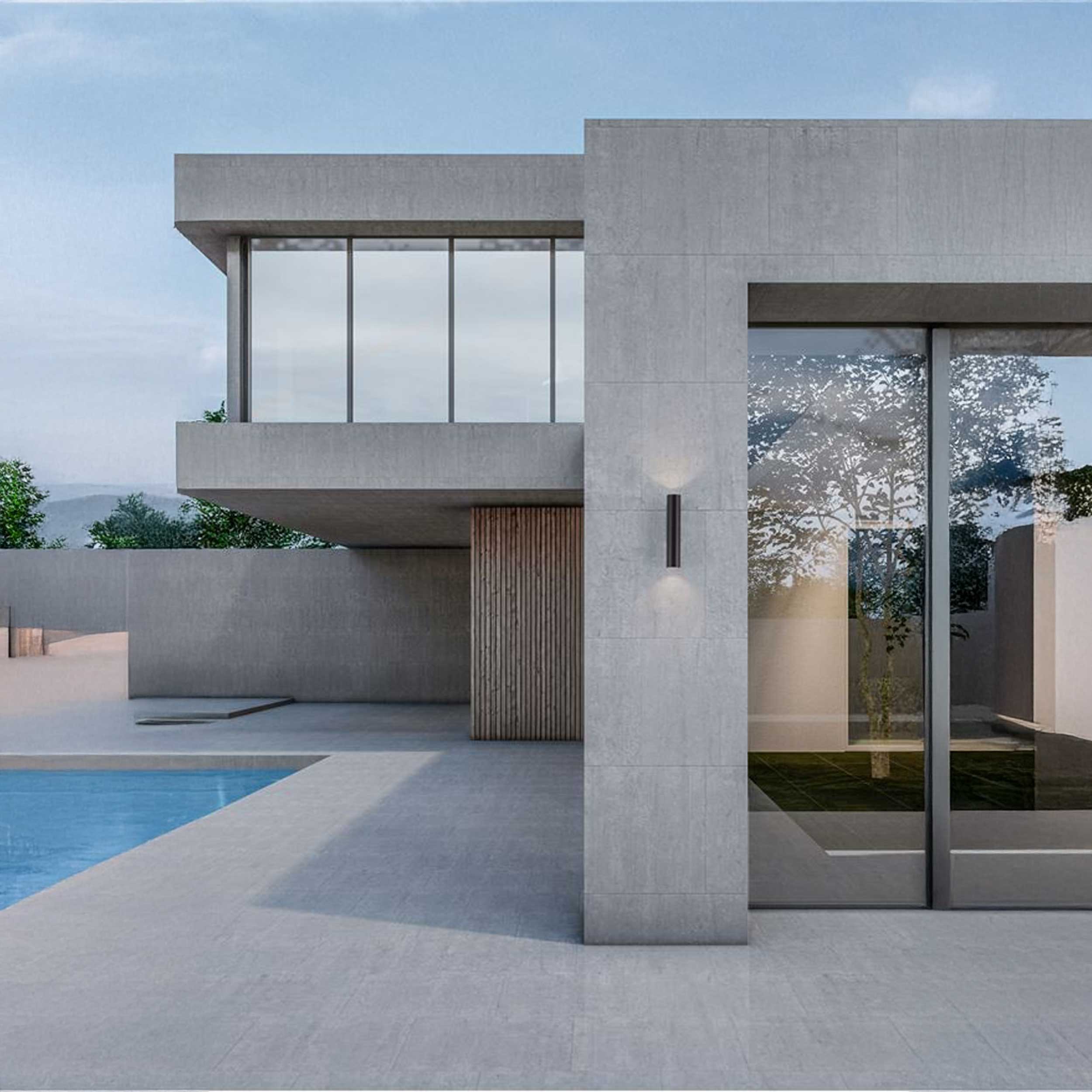 Nova Luce Amel E27 wall light IP65