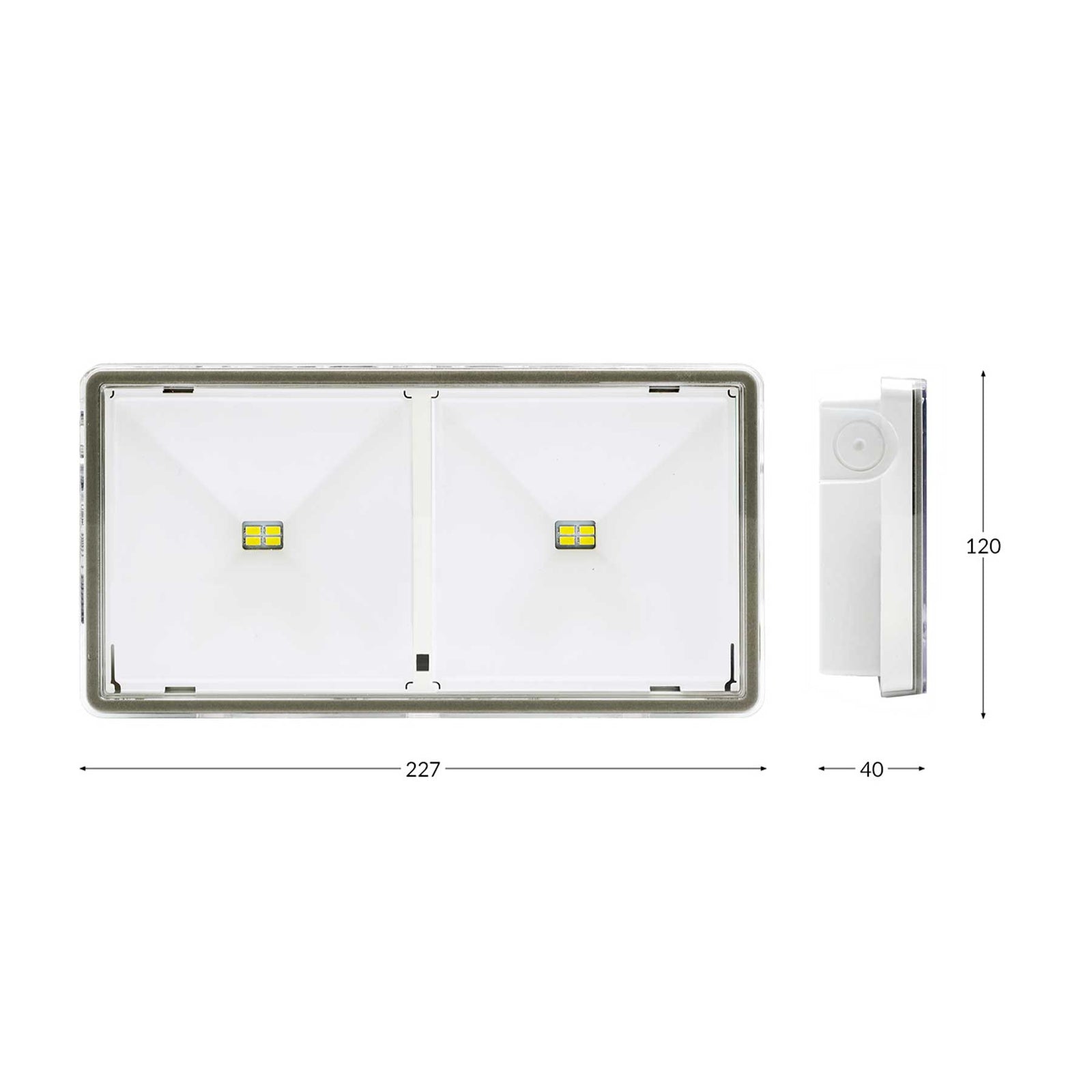 TM.ONTEC S20 M1 ST LED antipanické nouzové osvětlení IP65
