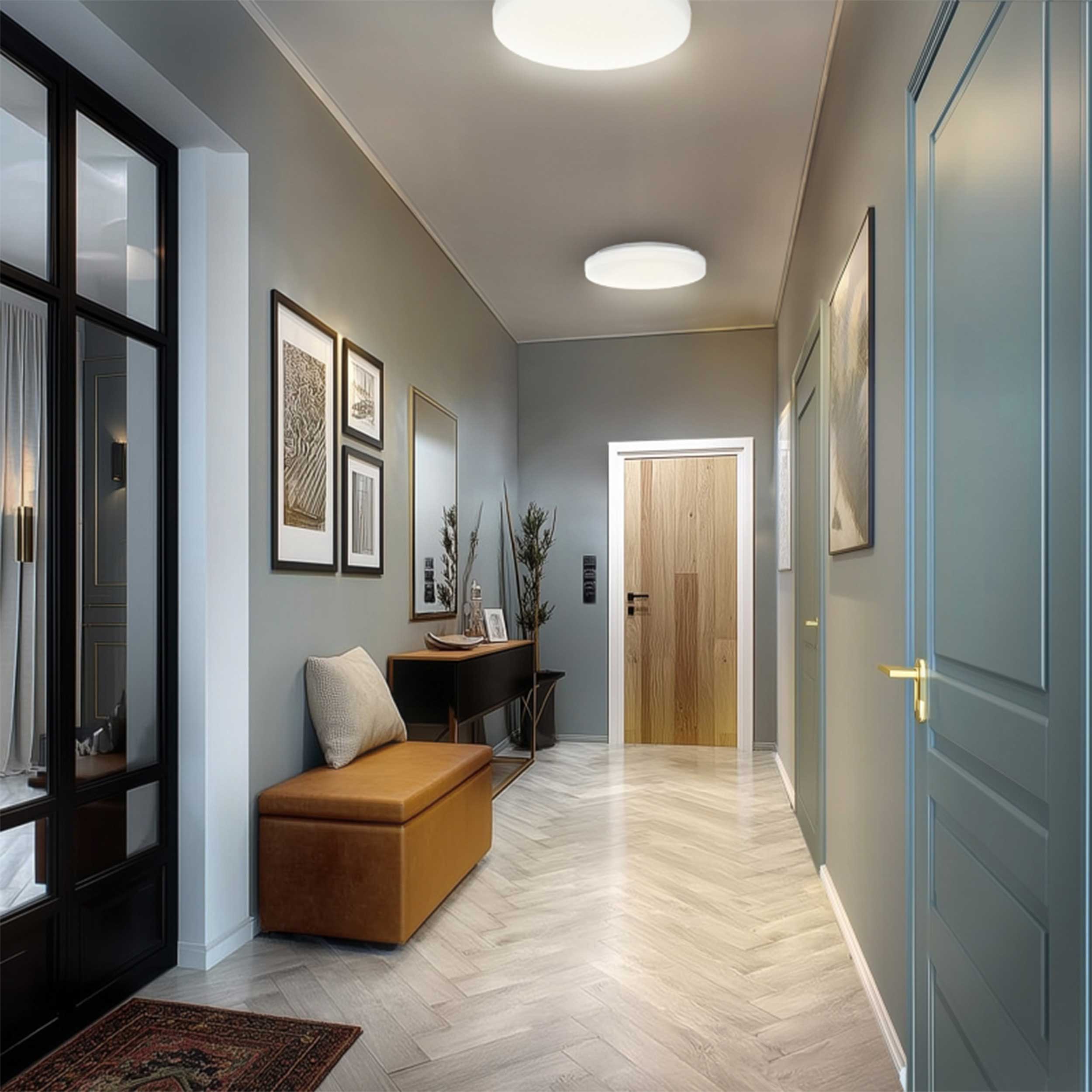 Spectrum Nymphea Fusion LED таванна лампа IP44 20/30/40 W CCT
