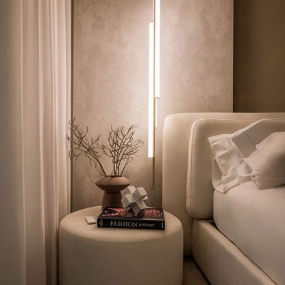Marset Ambrosia V3 LED – златист вграден висящ вертикален осветителен уред