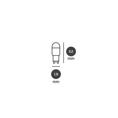 LED лампа VK Light G9 3W 220lm