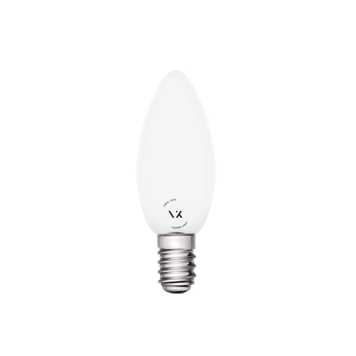 LED крушка VK Light Candle Filament Milky E14