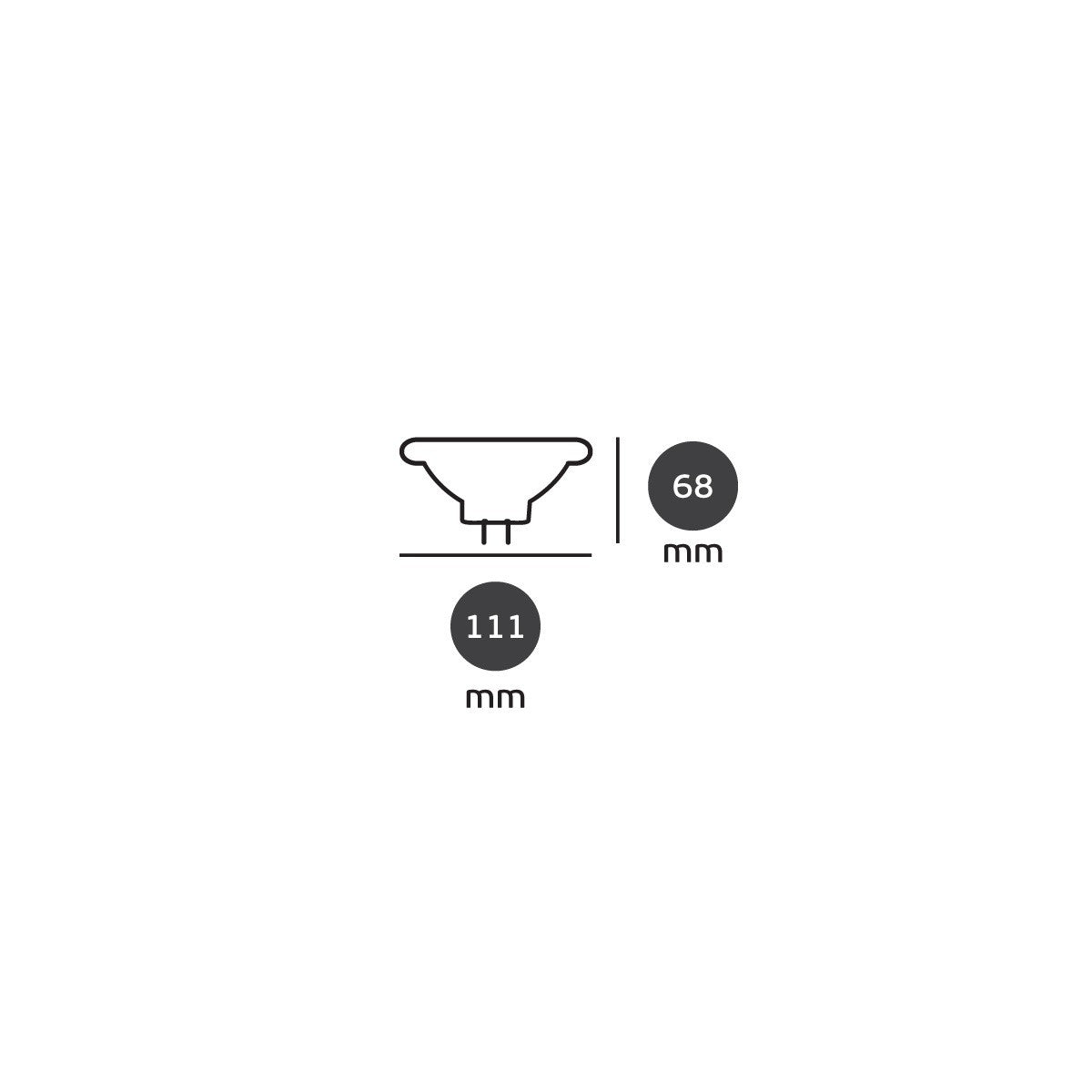LED лампа VK Light GU10 1000 lm 12 W