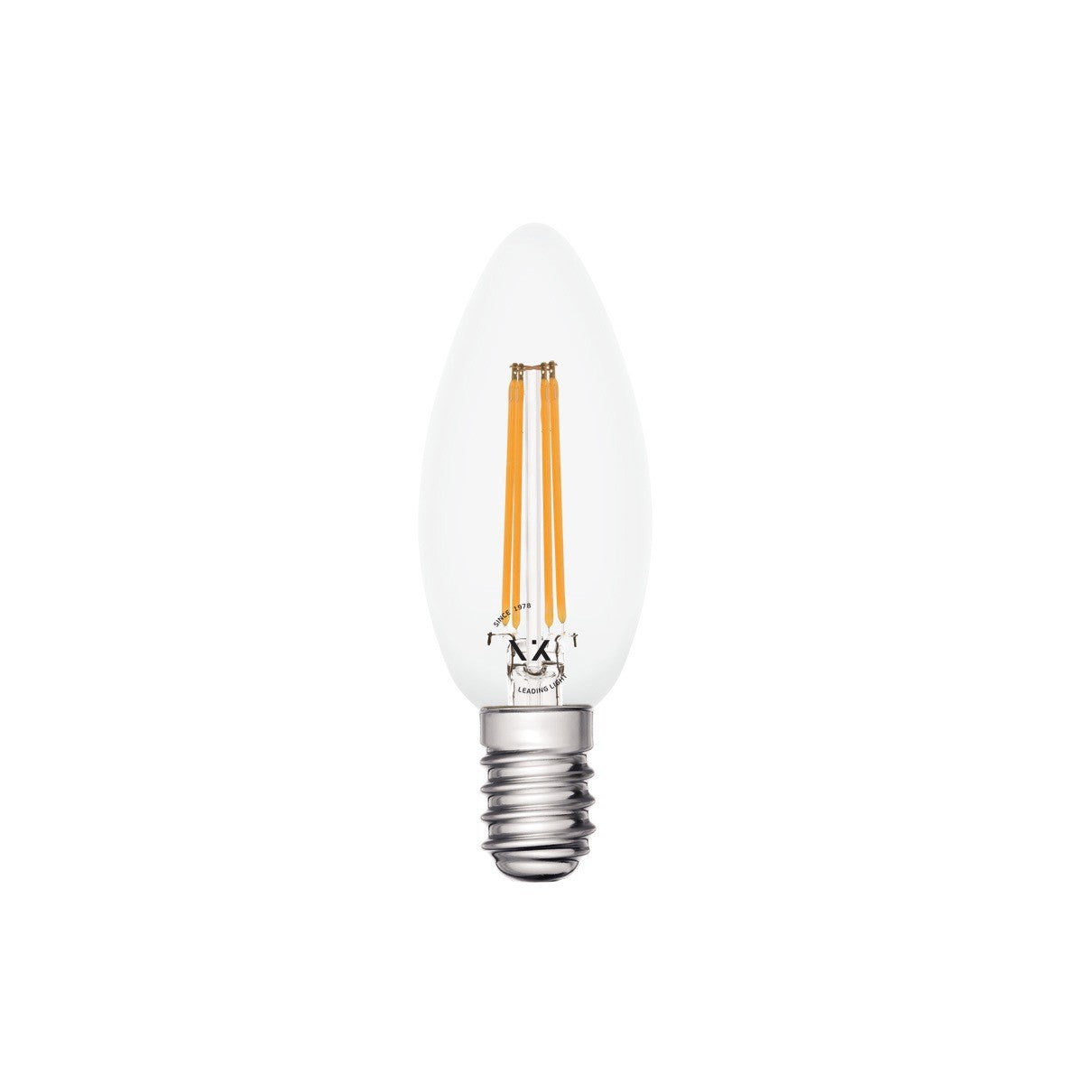 LED крушка VK Light Candle Filament Clear E14 2700K 5W с възможност за регулиране на яркостта