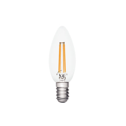 LED крушка VK Light Candle Filament Clear E14 2700K 5W с възможност за регулиране на яркостта