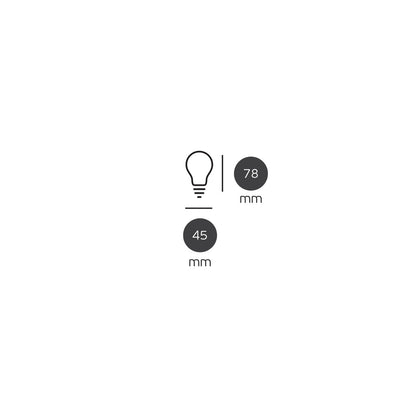 LED лампа VK Light Mini Globe Filament Clear E14