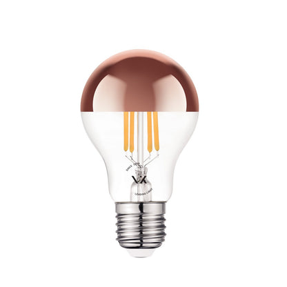 LED лампа VK Light Classic Filament Pink Copper E27 2700K 7W с възможност за регулиране на яркостта