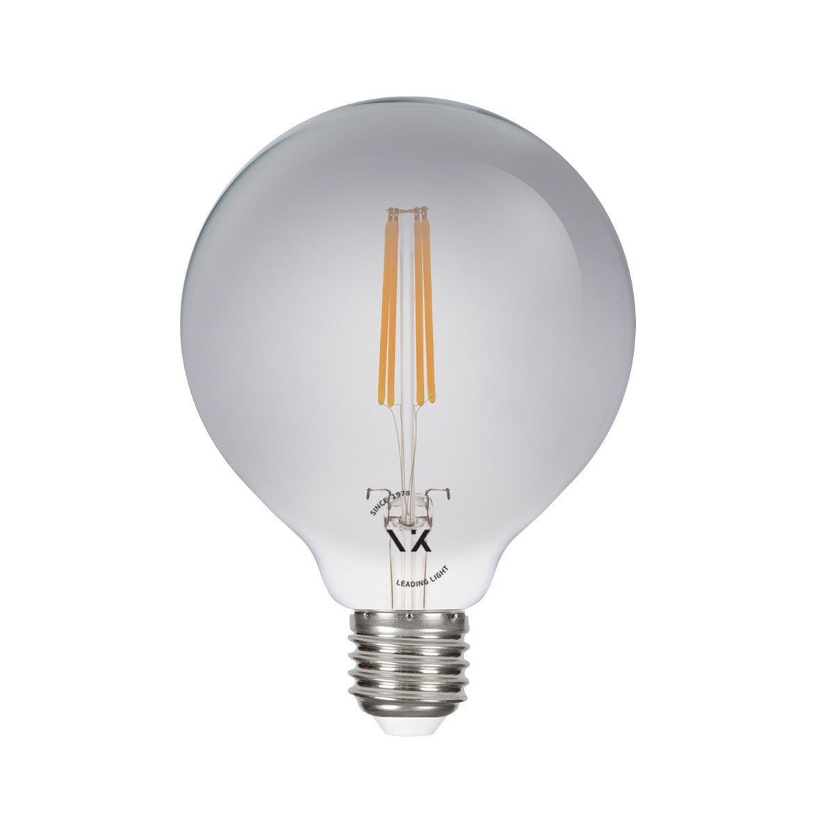 LED крушка VK Light Globo Filament Dark Grey E27 2700K 7W с възможност за регулиране на яркостта