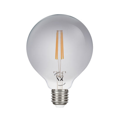 LED крушка VK Light Globo Filament Dark Grey E27 2700K 7W с възможност за регулиране на яркостта