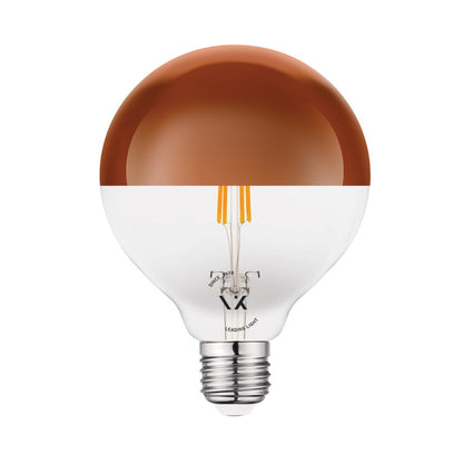 LED крушка VK Light Globo Filament Pink Copper E27 2700K 7W с възможност за регулиране на яркостта