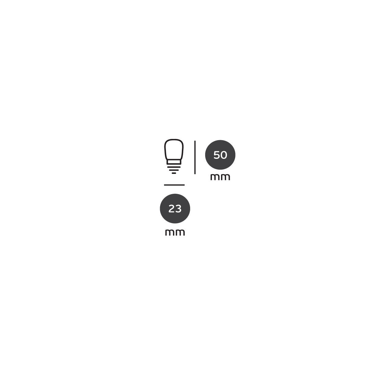 LED лампа VK Light Mini Globe Plastic E14 6500K 2W
