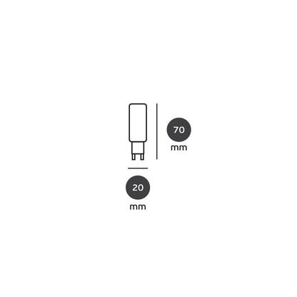LED лампа VK Light G9 240V 8W