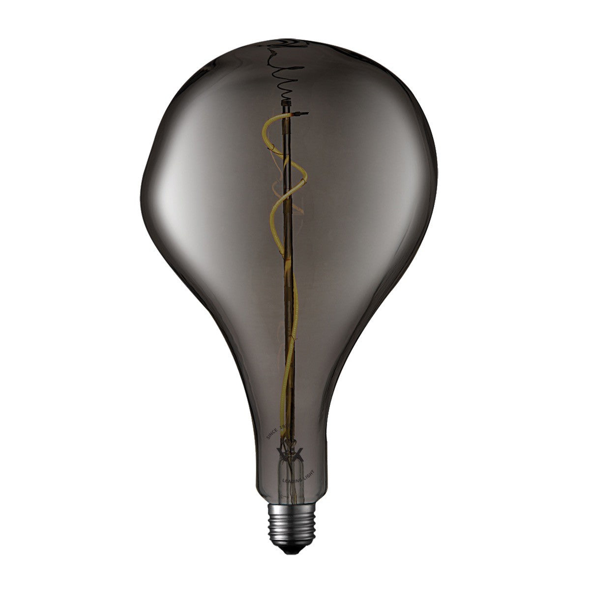 LED крушка VK Light Spiral Filament Dark Grey E27 2200K 3W с възможност за регулиране на яркостта