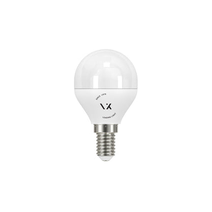 LED лампа VK Light Mini Globe Plastic E14 ø45 9W с възможност за регулиране на яркостта