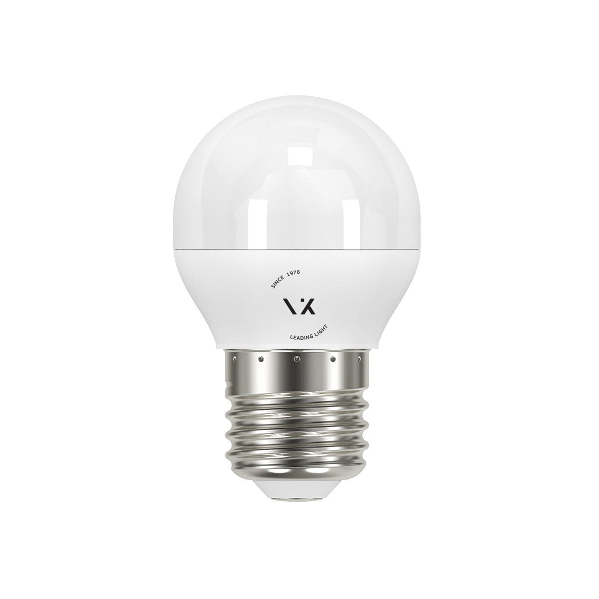 LED лампа VK Light Mini Globe Plastic E27 840 lm, диаметър 45, 9 W