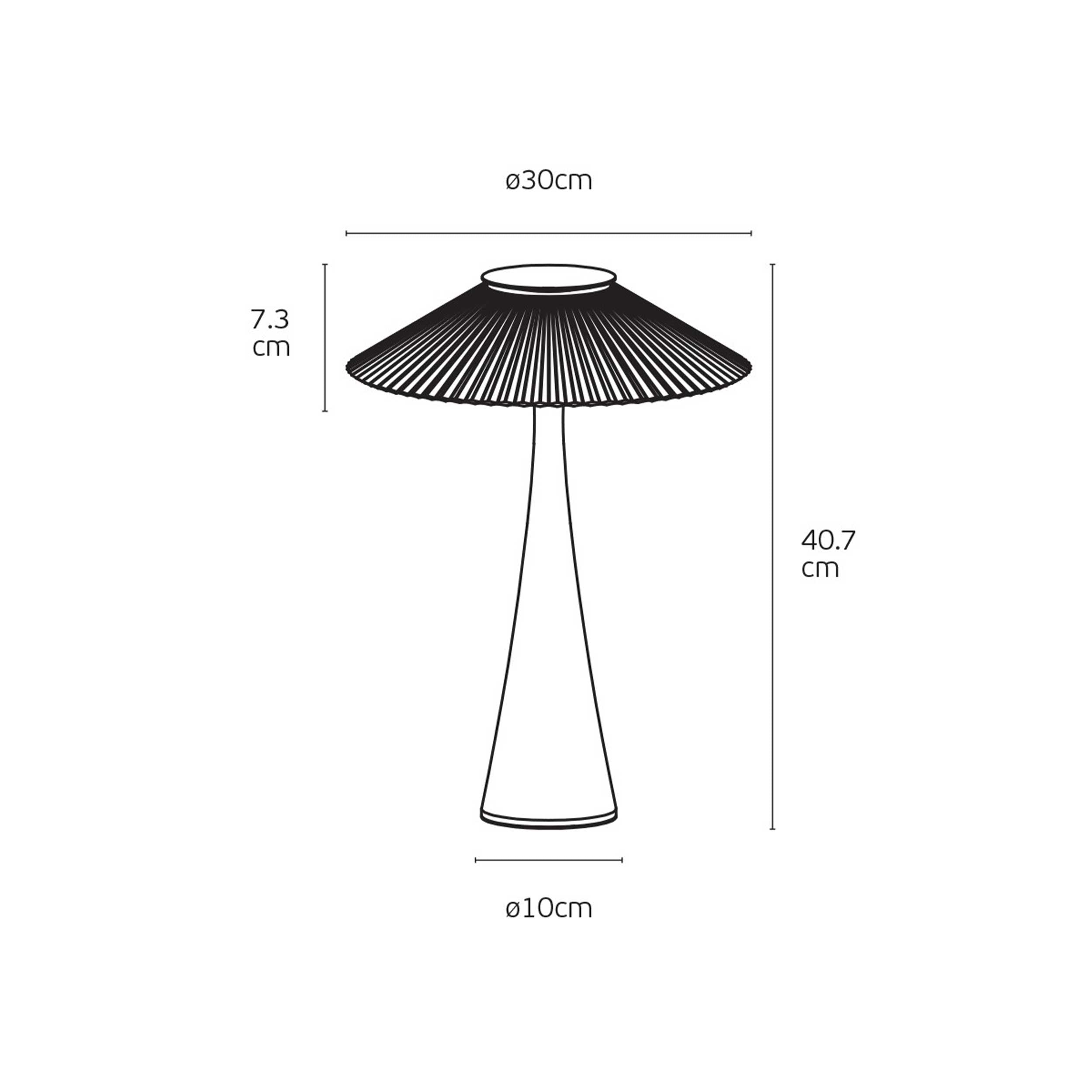VK Light Amelie LED настолна лампа