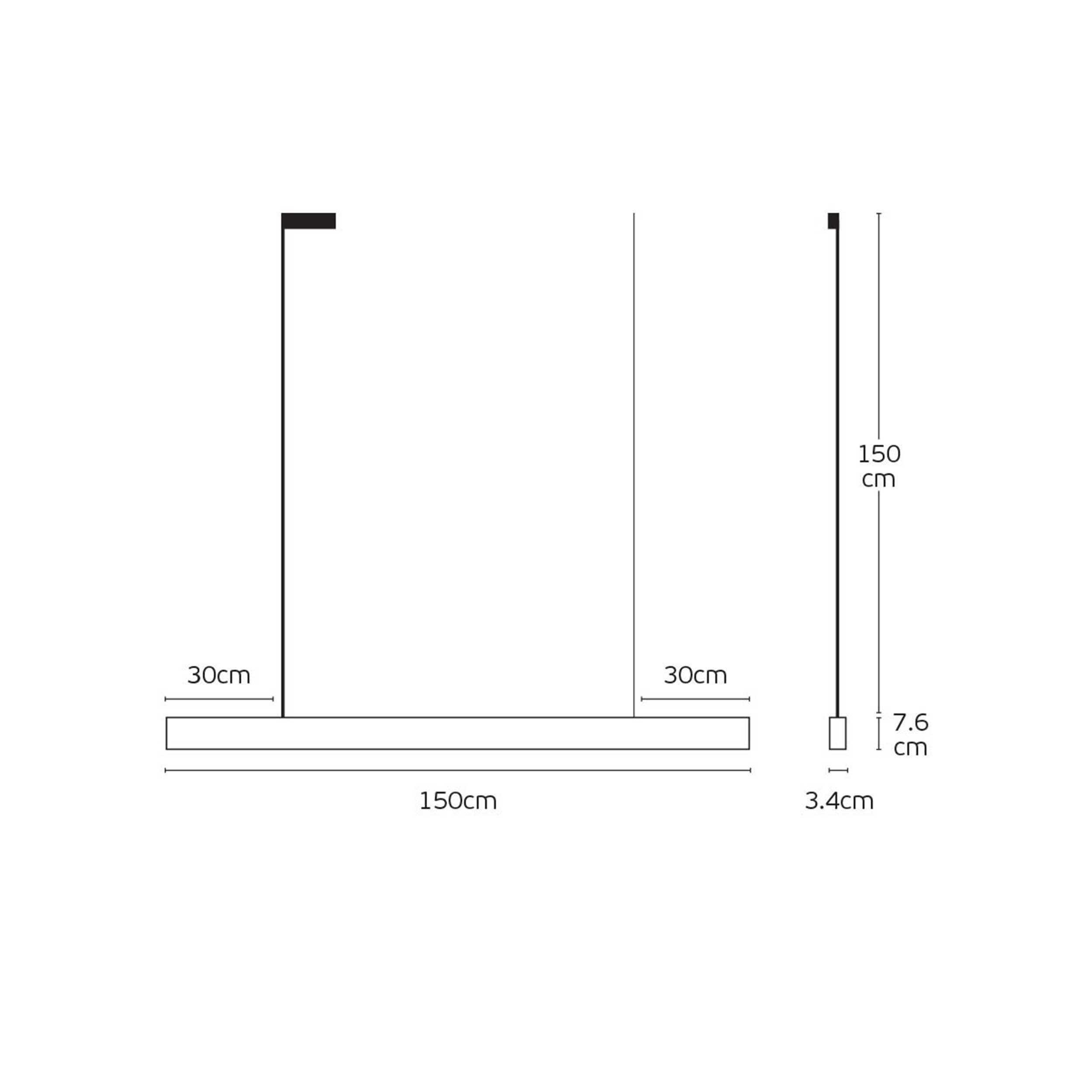VK Light Apete LED висяща лампа